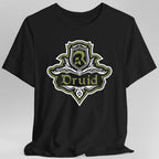 D&D Druid Class Fancy Emblem T-Shirt