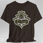 D&D Druid Class Fancy Emblem T-Shirt