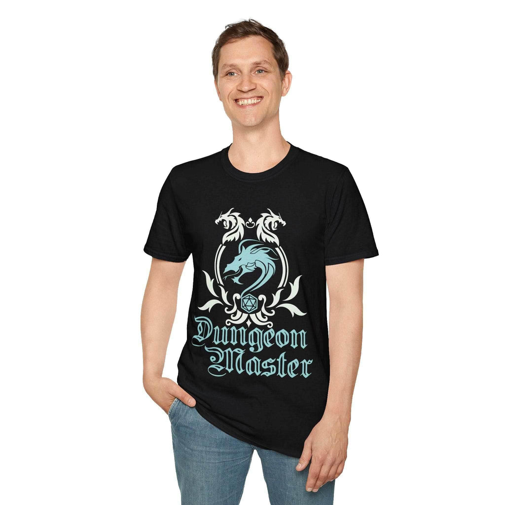 D&D Dungeon Master DM Emblem T-Shirt - Navy / S