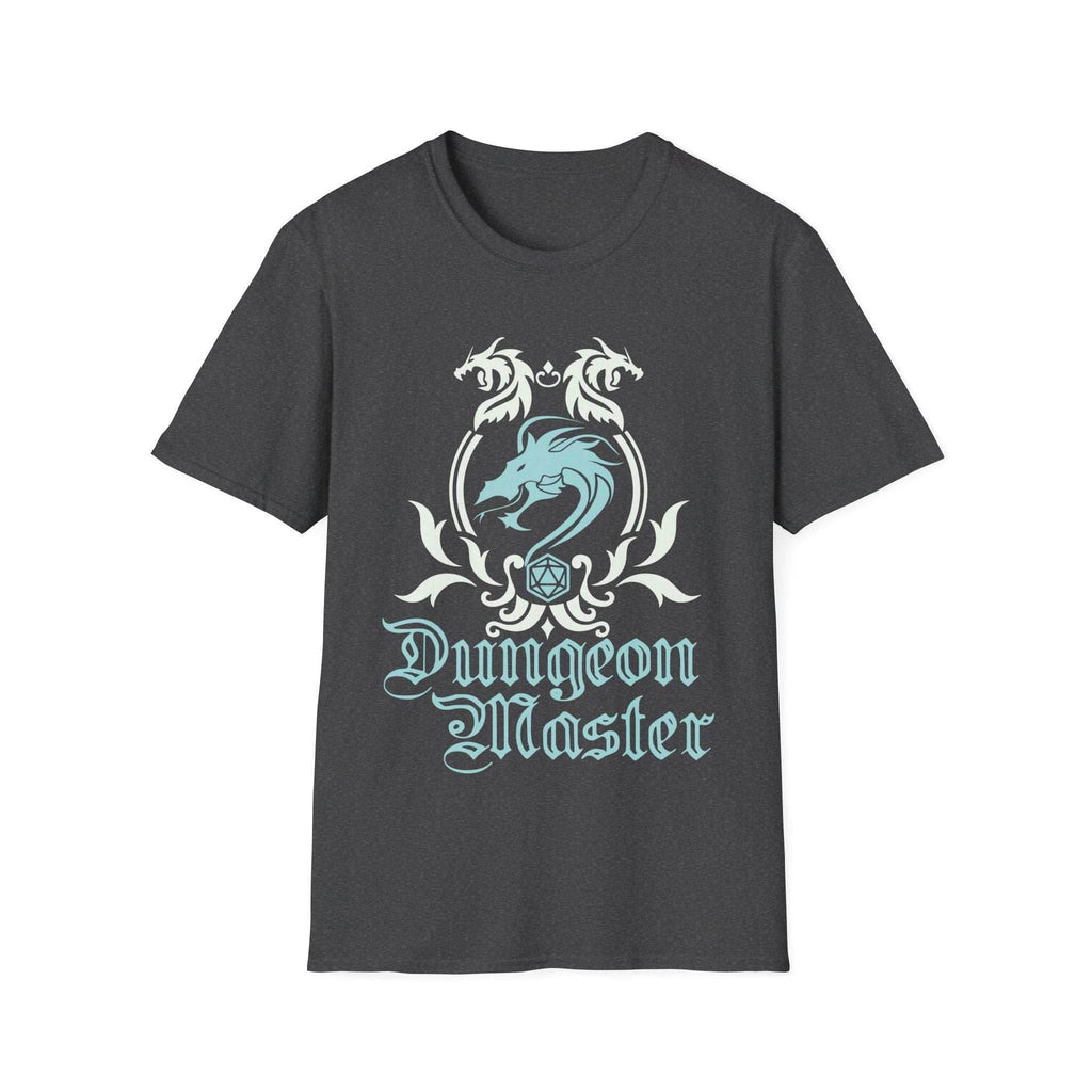 D&D Dungeon Master DM Emblem T-Shirt - Dark Heather / S