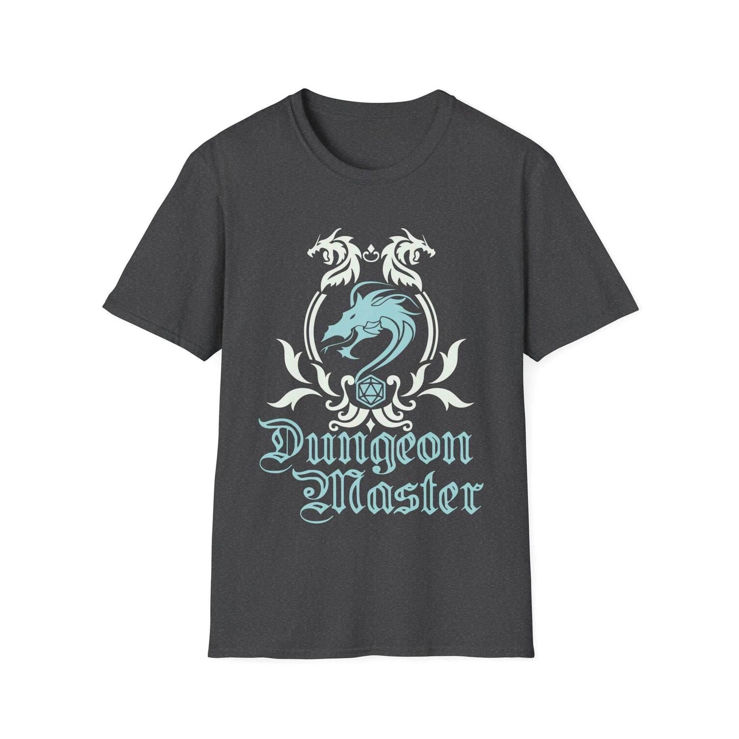 D&D Dungeon Master DM Emblem T-Shirt - Dark Heather / S