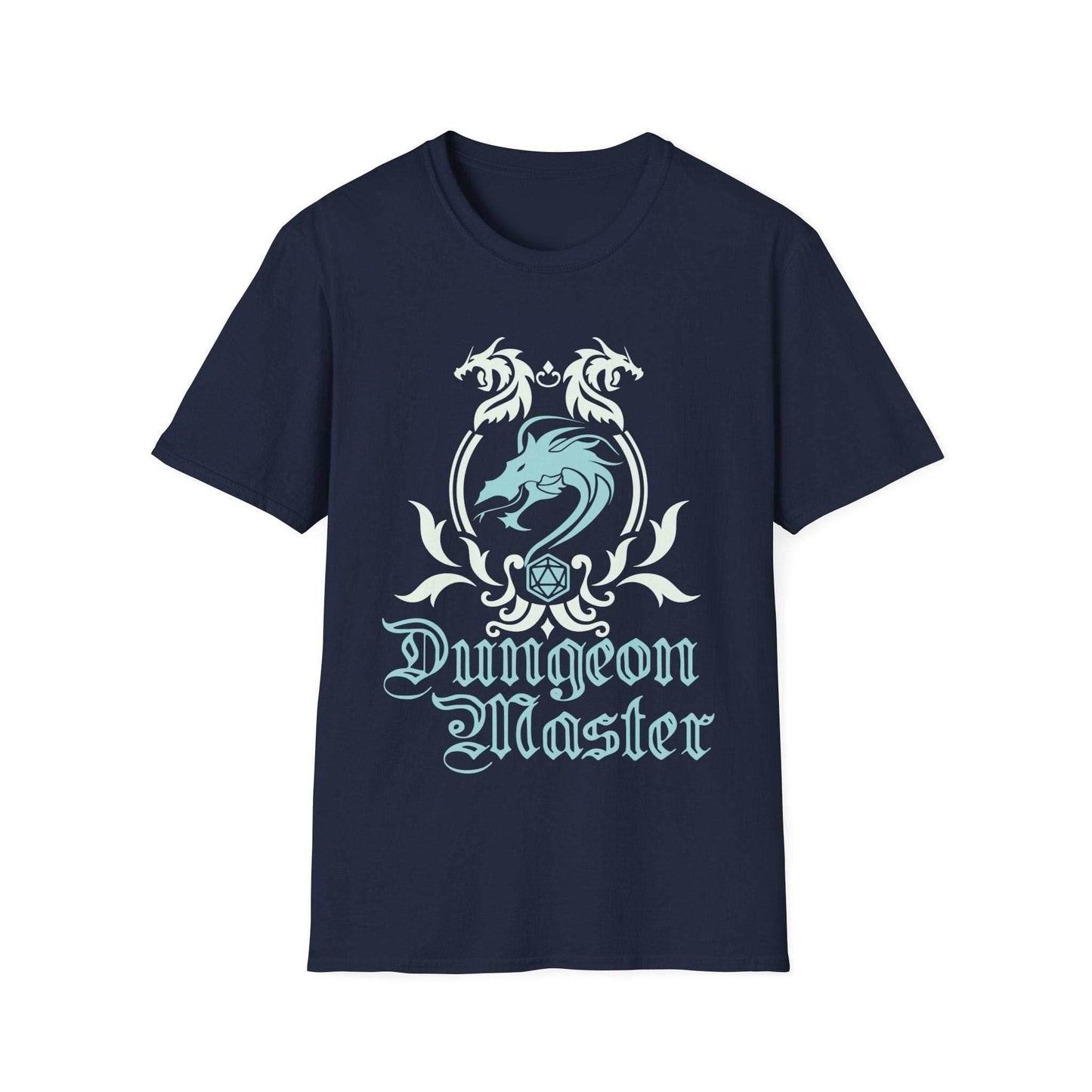 D&D Dungeon Master DM Emblem T-Shirt - Navy / S