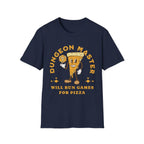 D&D Dungeon Master for Pizza T-Shirt - Navy / S