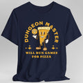D&D Dungeon Master for Pizza T-Shirt