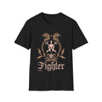 D&D Fighter Class Emblem T-Shirt - Black / S