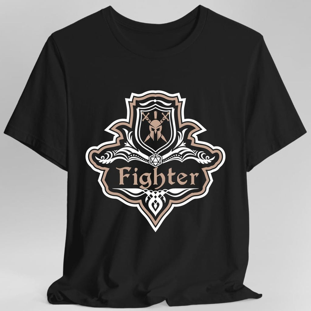 D&D Fighter Class Fancy Emblem T-Shirt
