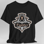 D&D Fighter Class Fancy Emblem T-Shirt