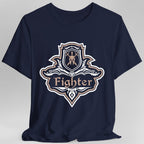 D&D Fighter Class Fancy Emblem T-Shirt