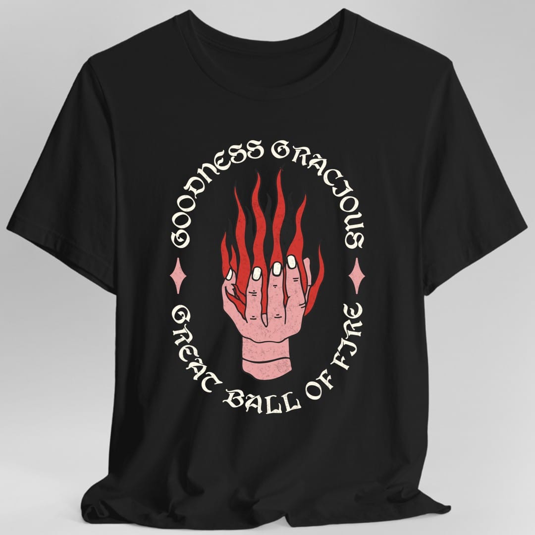 D&D Fireball Spell Shirt
