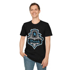 D&D Monk Fancy Emblem T-Shirt - Navy / S