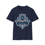 D&D Monk Fancy Emblem T-Shirt - Navy / S