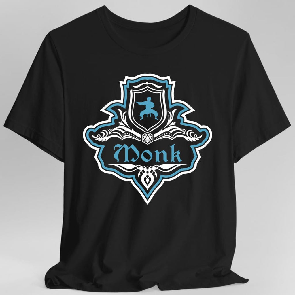 D&D Monk Fancy Emblem T-Shirt