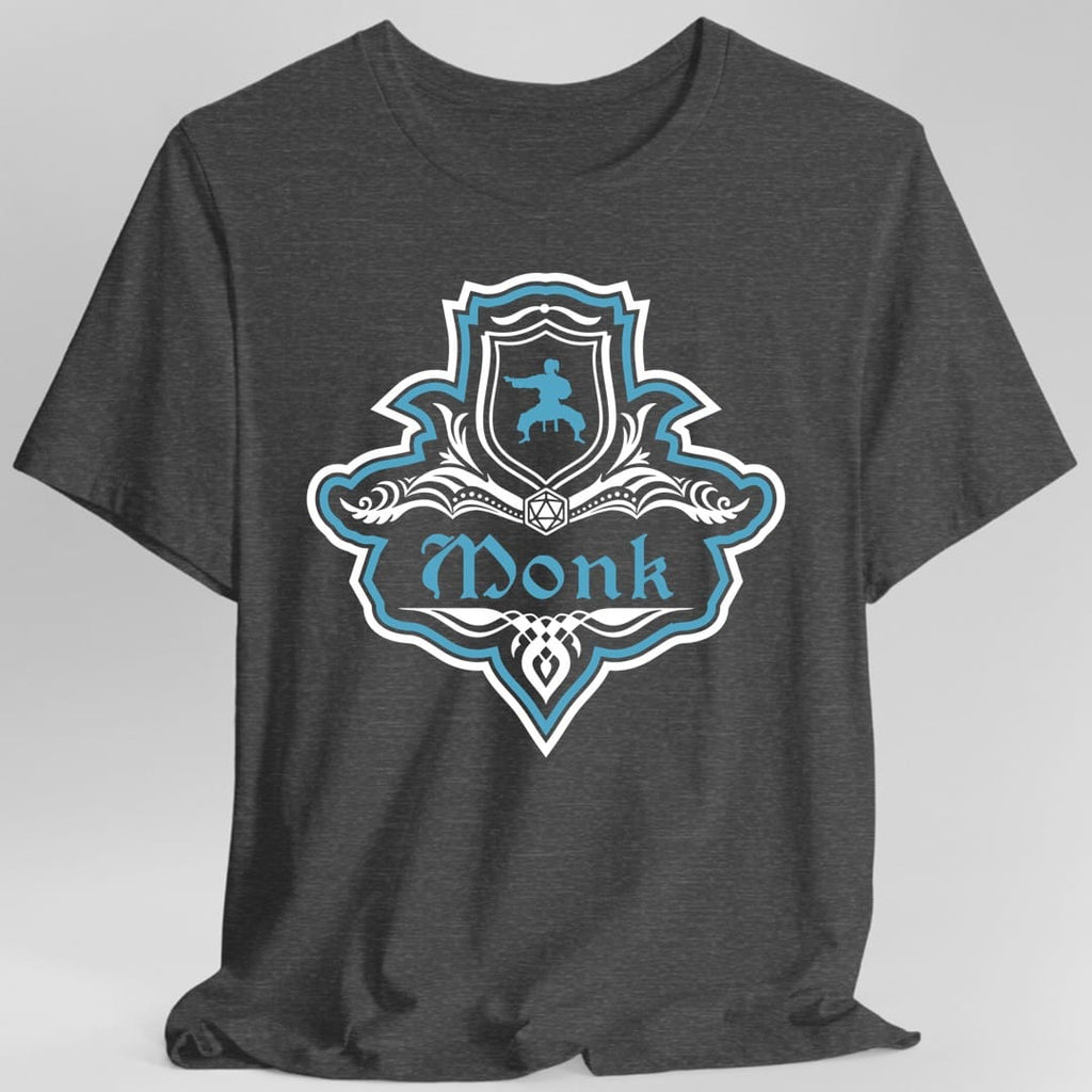 D&D Monk Fancy Emblem T-Shirt