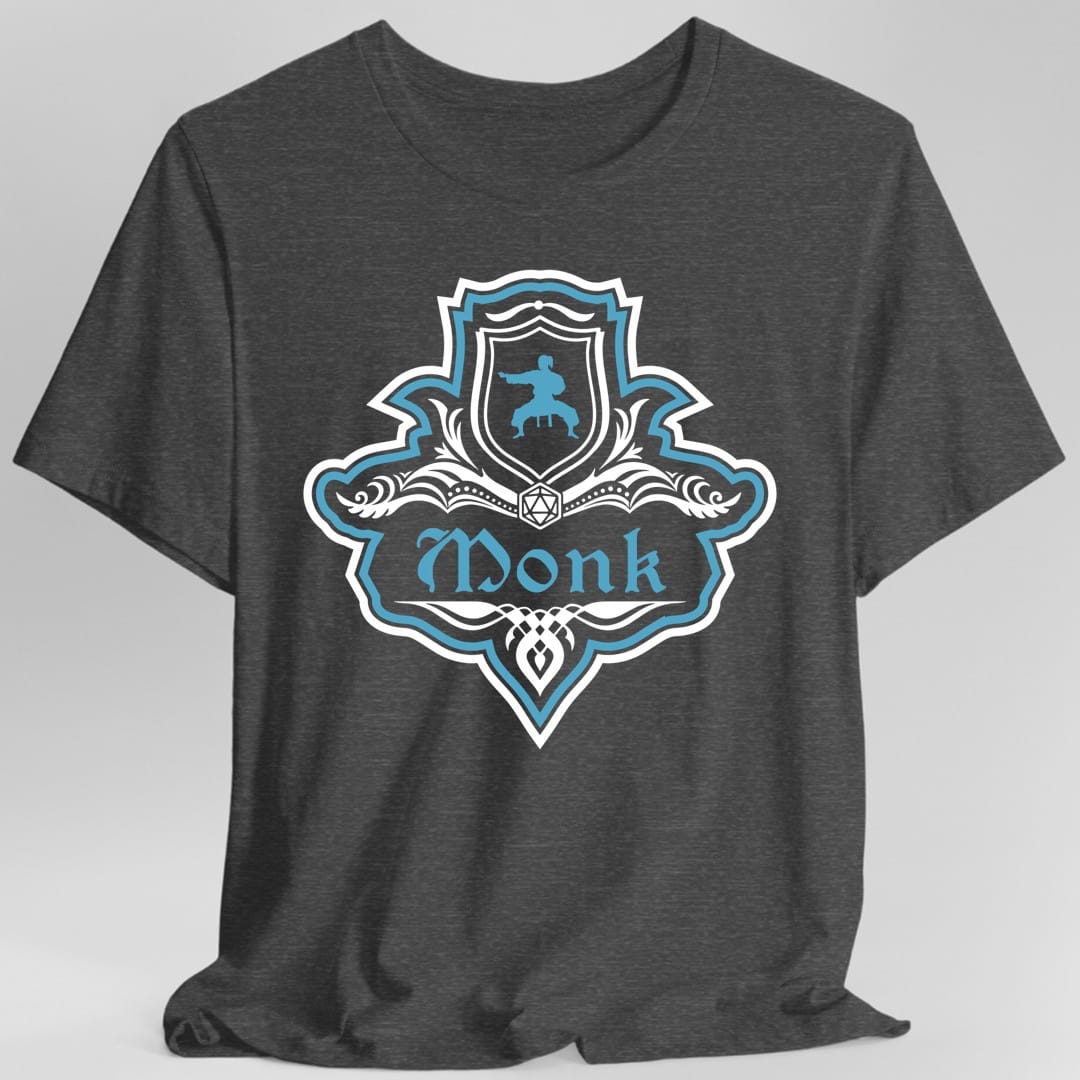 D&D Monk Fancy Emblem T-Shirt