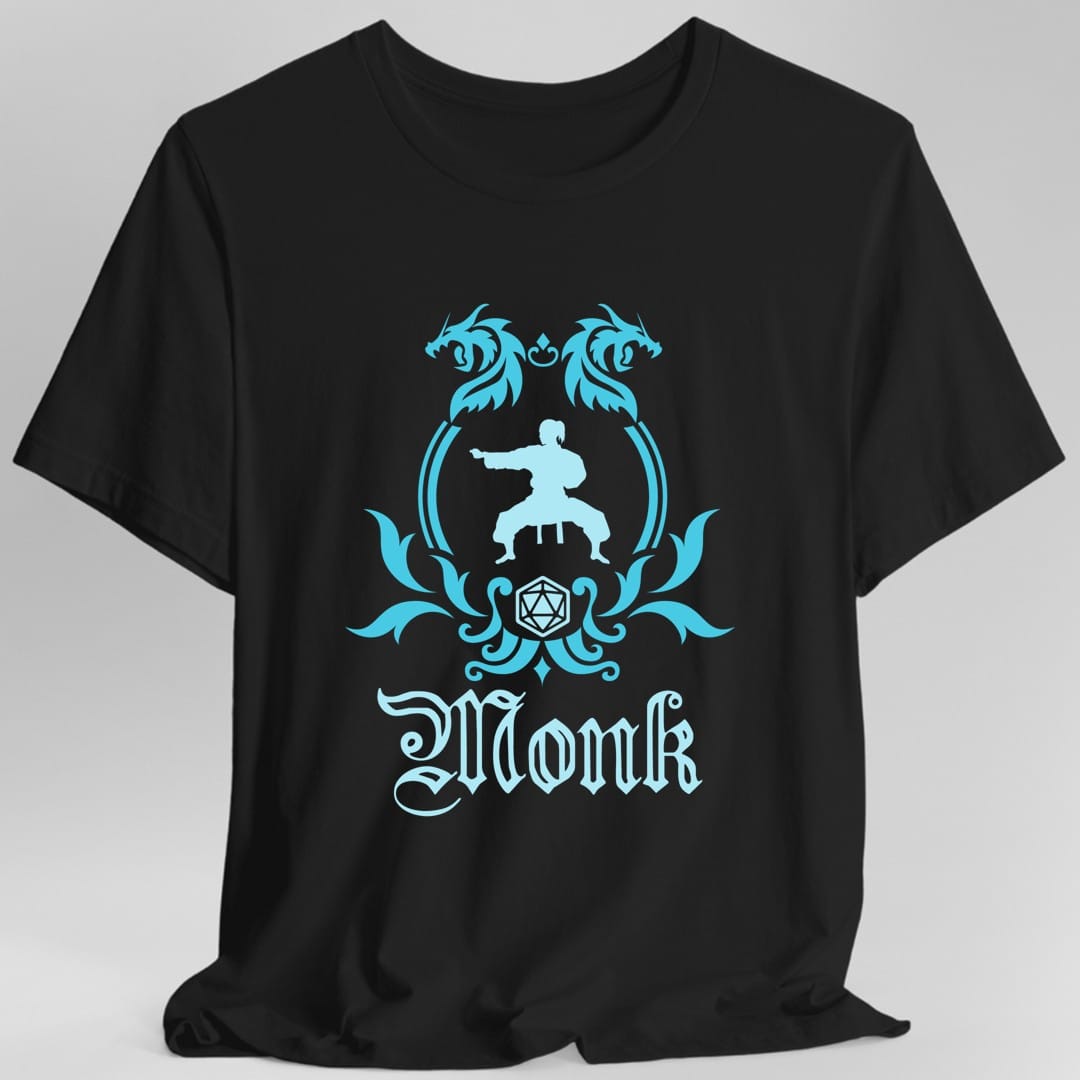 D&D Monk Class Emblem T-Shirt