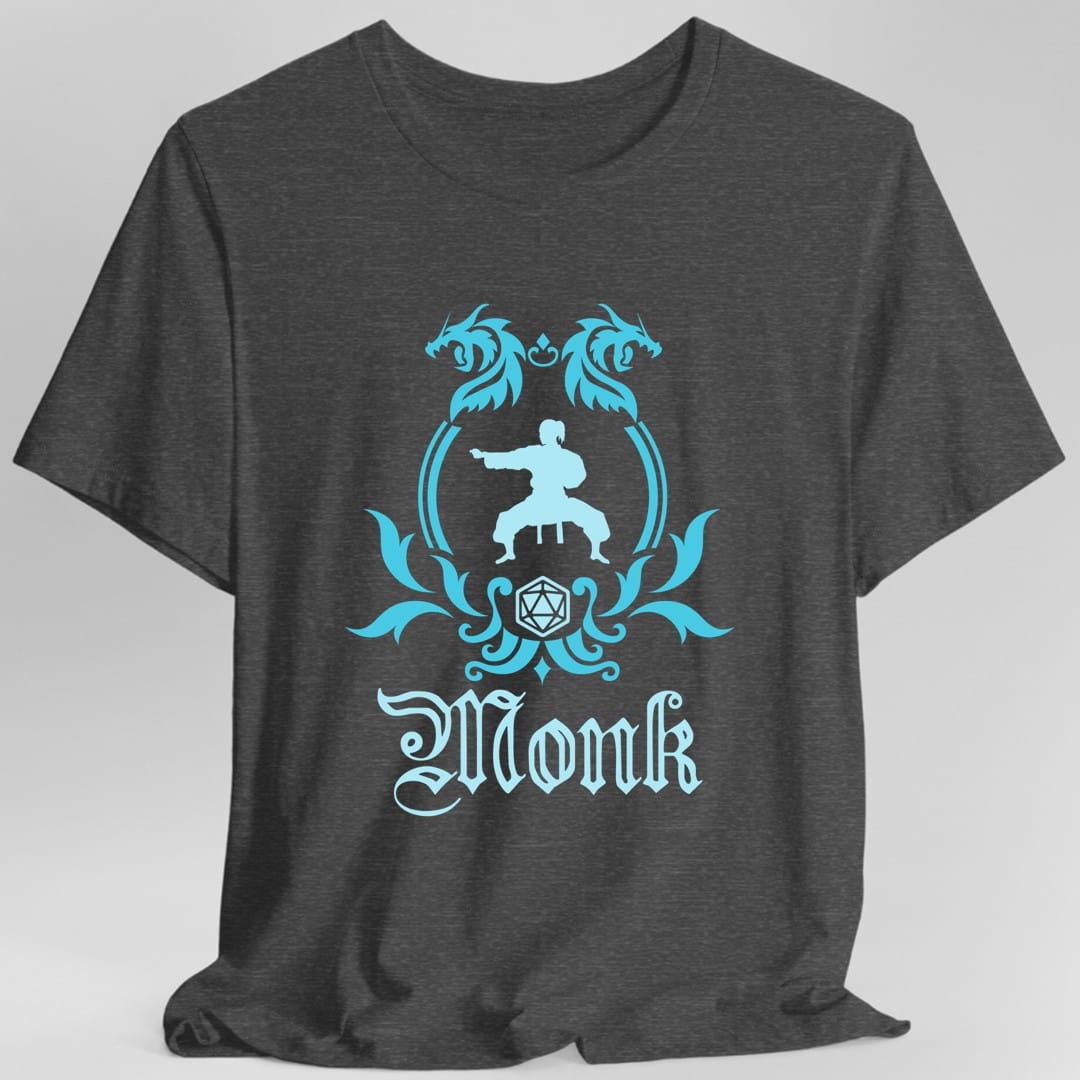 D&D Monk Class Emblem T-Shirt