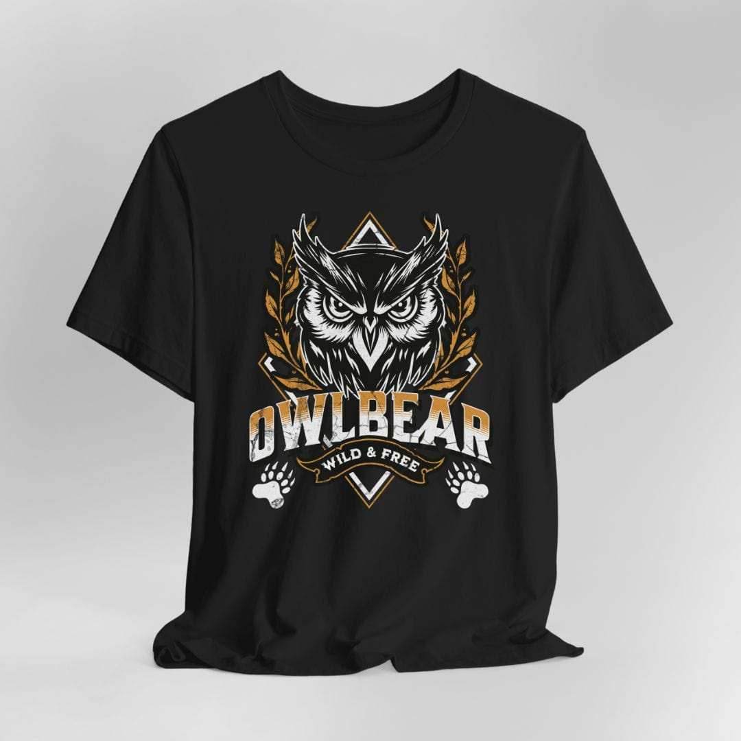 D&D Owlbear Shirt - Black / S