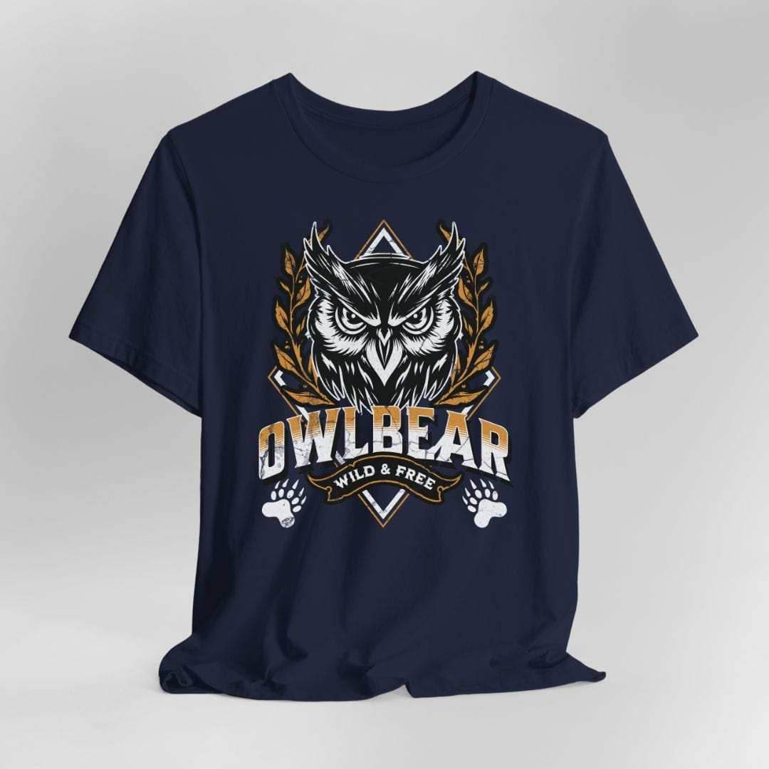 D&D Owlbear Shirt - Navy / S