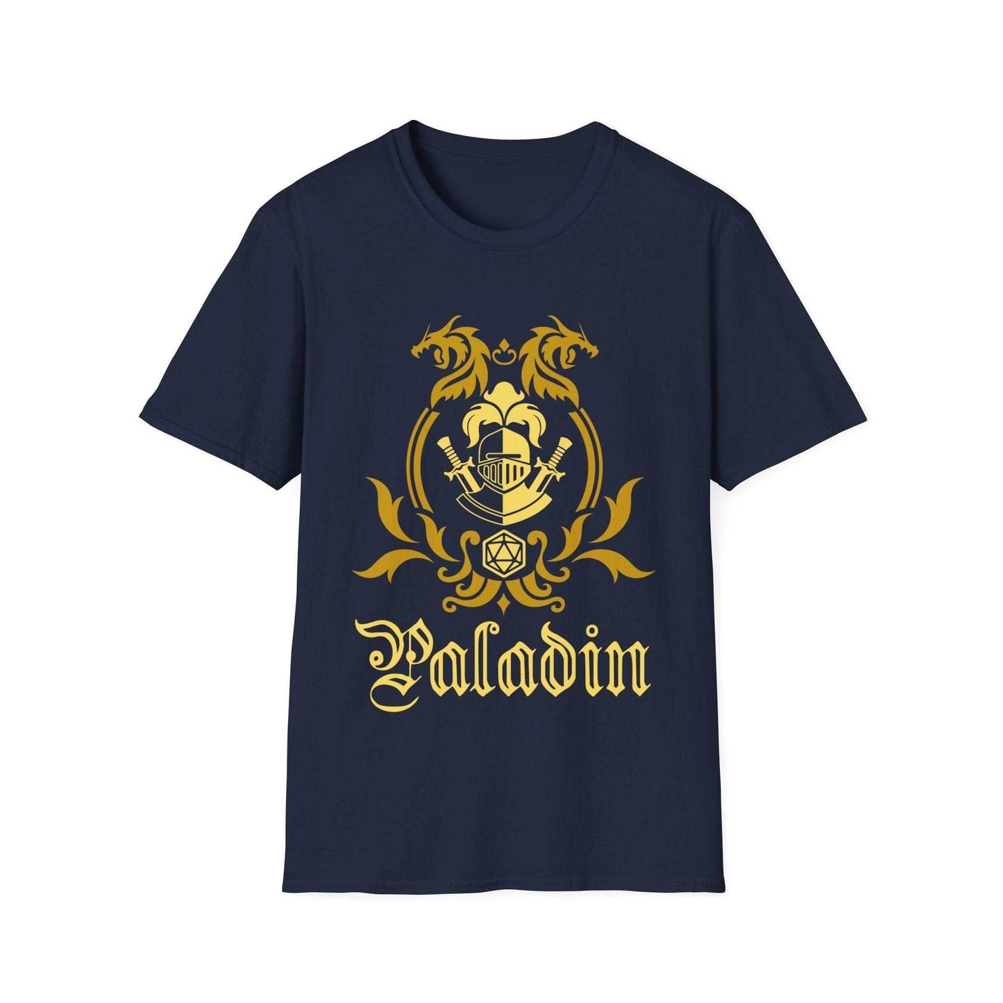 D&D Paladin Class Emblem T-Shirt - Navy / S