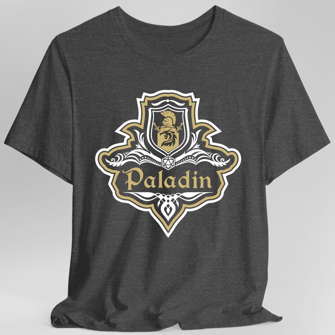D&D Paladin Class Fancy Emblem T-Shirt