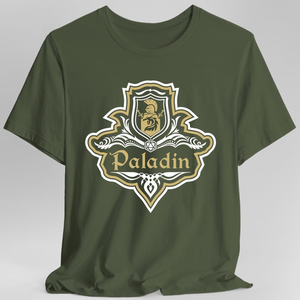 D&D Paladin Class Fancy Emblem T-Shirt