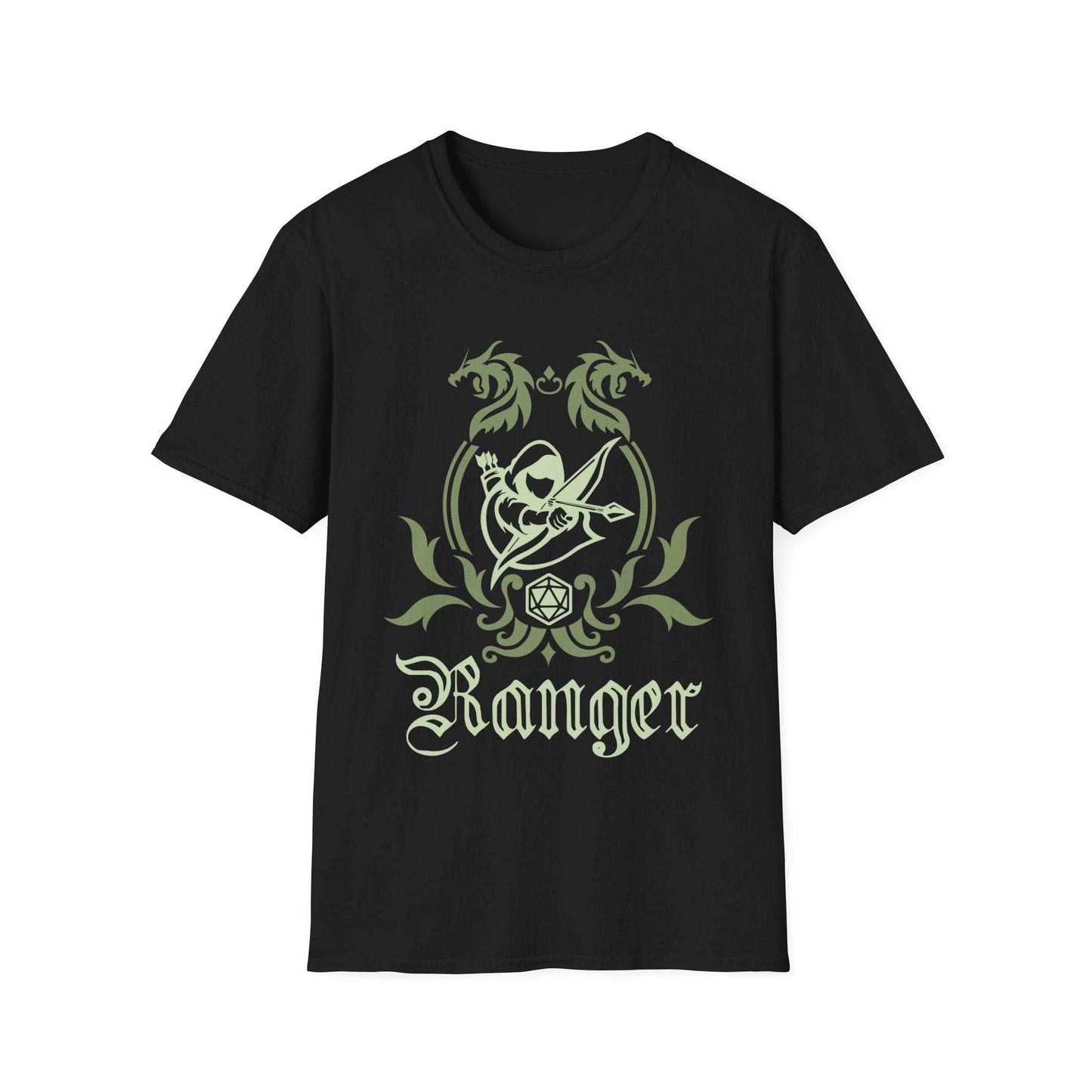 D&D Ranger Class Emblem T-Shirt - Black / S