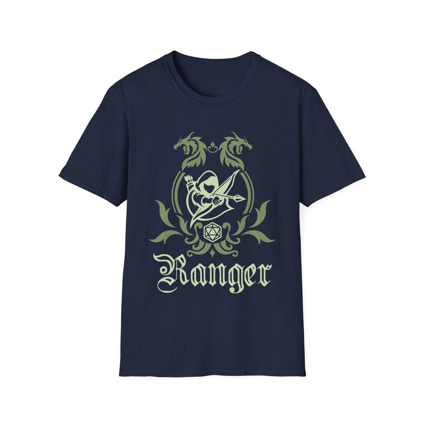 D&D Ranger Class Emblem T-Shirt - Navy / S
