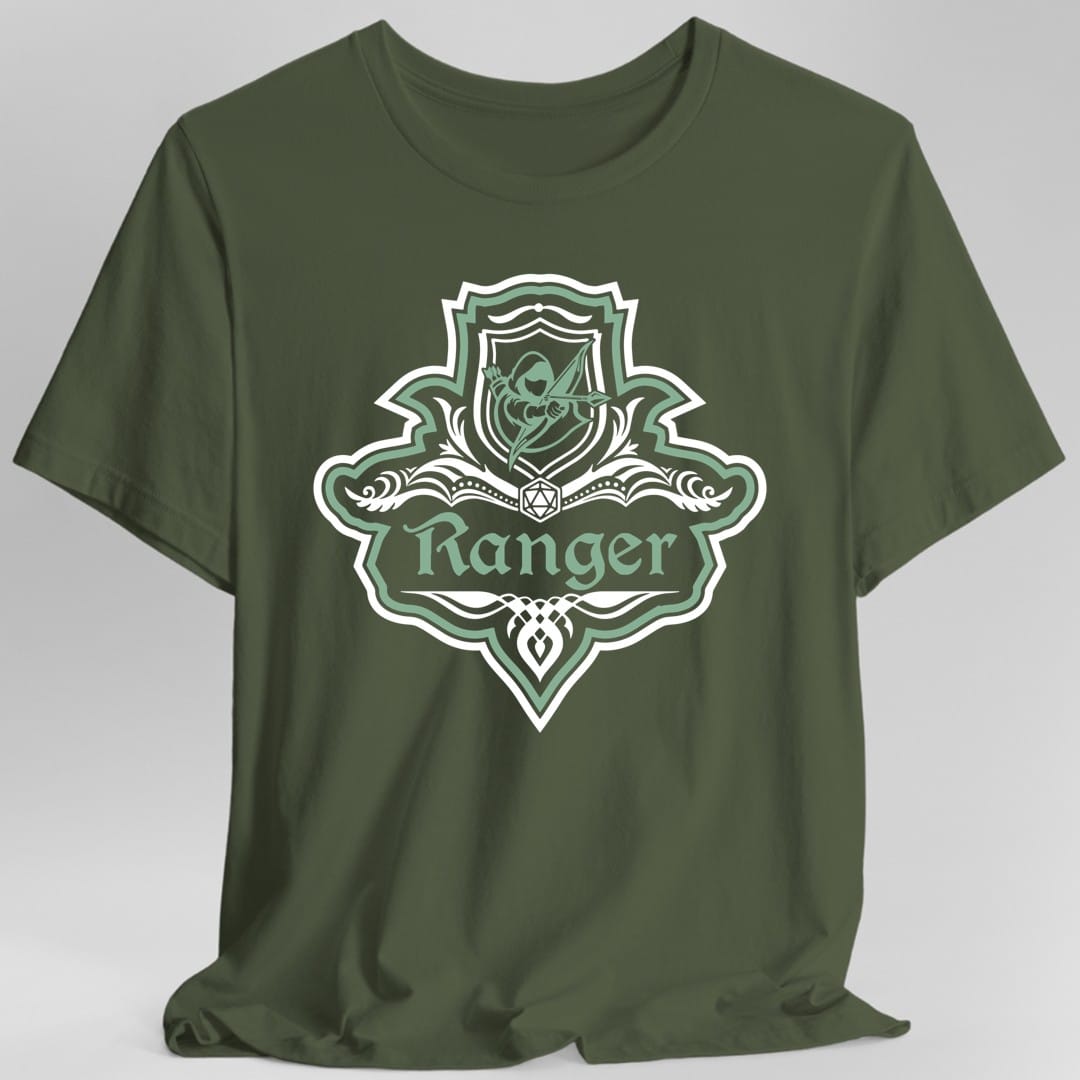 D&D Ranger Class Fancy Emblem Shirt