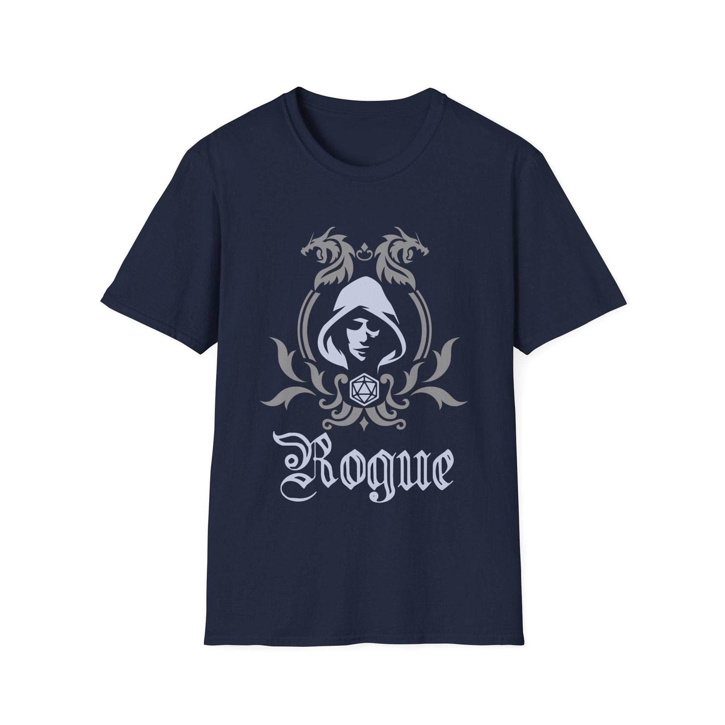 D&D Rogue Class Emblem T-Shirt - Navy / S