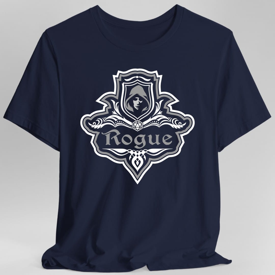 D&D Rogue Class Fancy Emblem T-Shirt