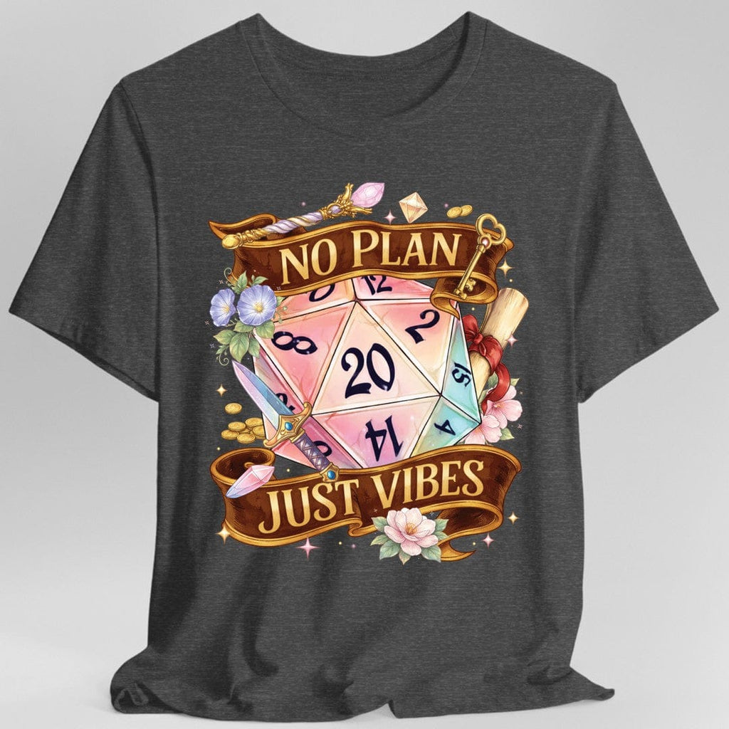 D&D Shirt No Plan Just Vibes
