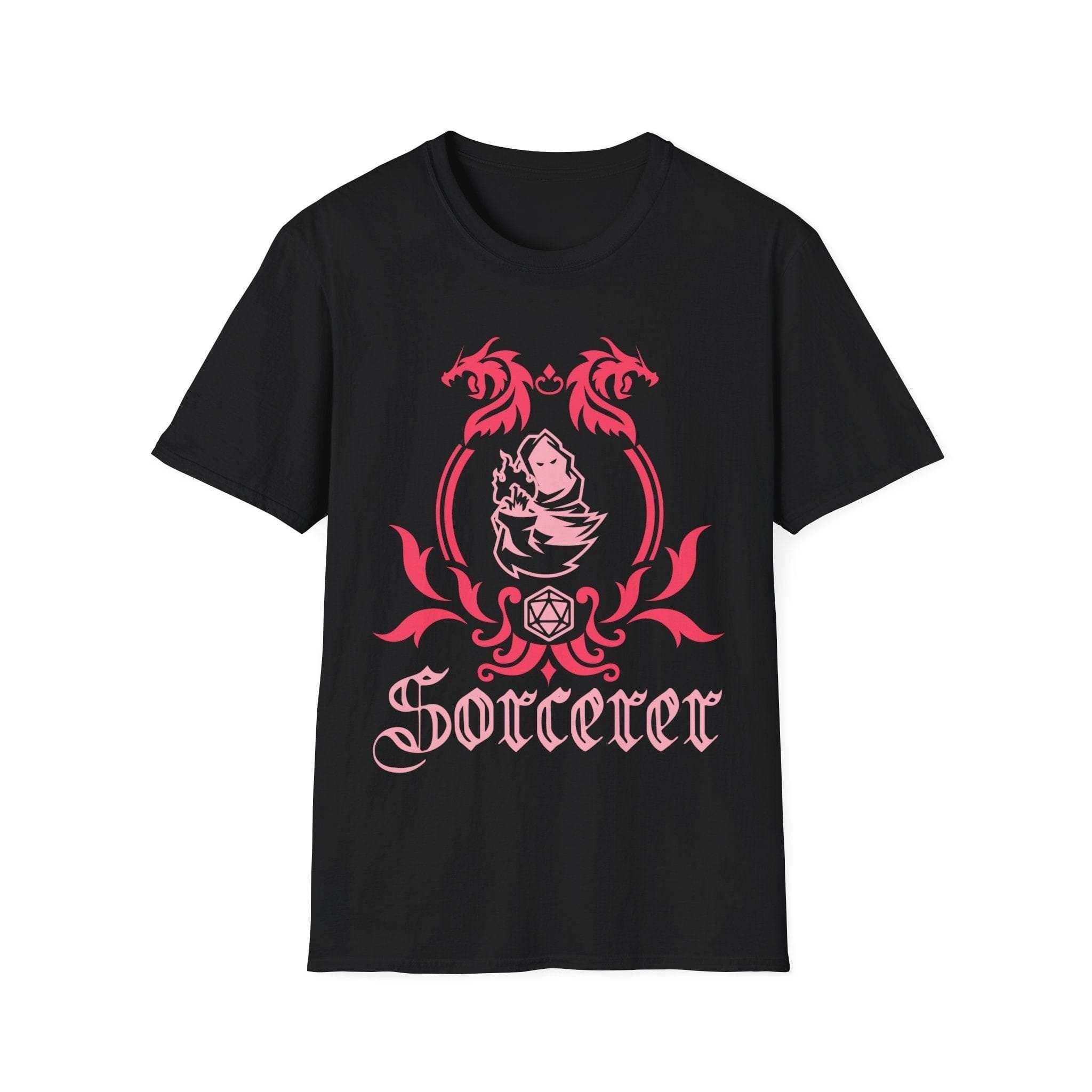 D&D Sorcerer Class Emblem T-Shirt - Black / S