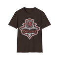 D&D Sorcerer Class Fancy Emblem T-Shirt - Dark Chocolate / S