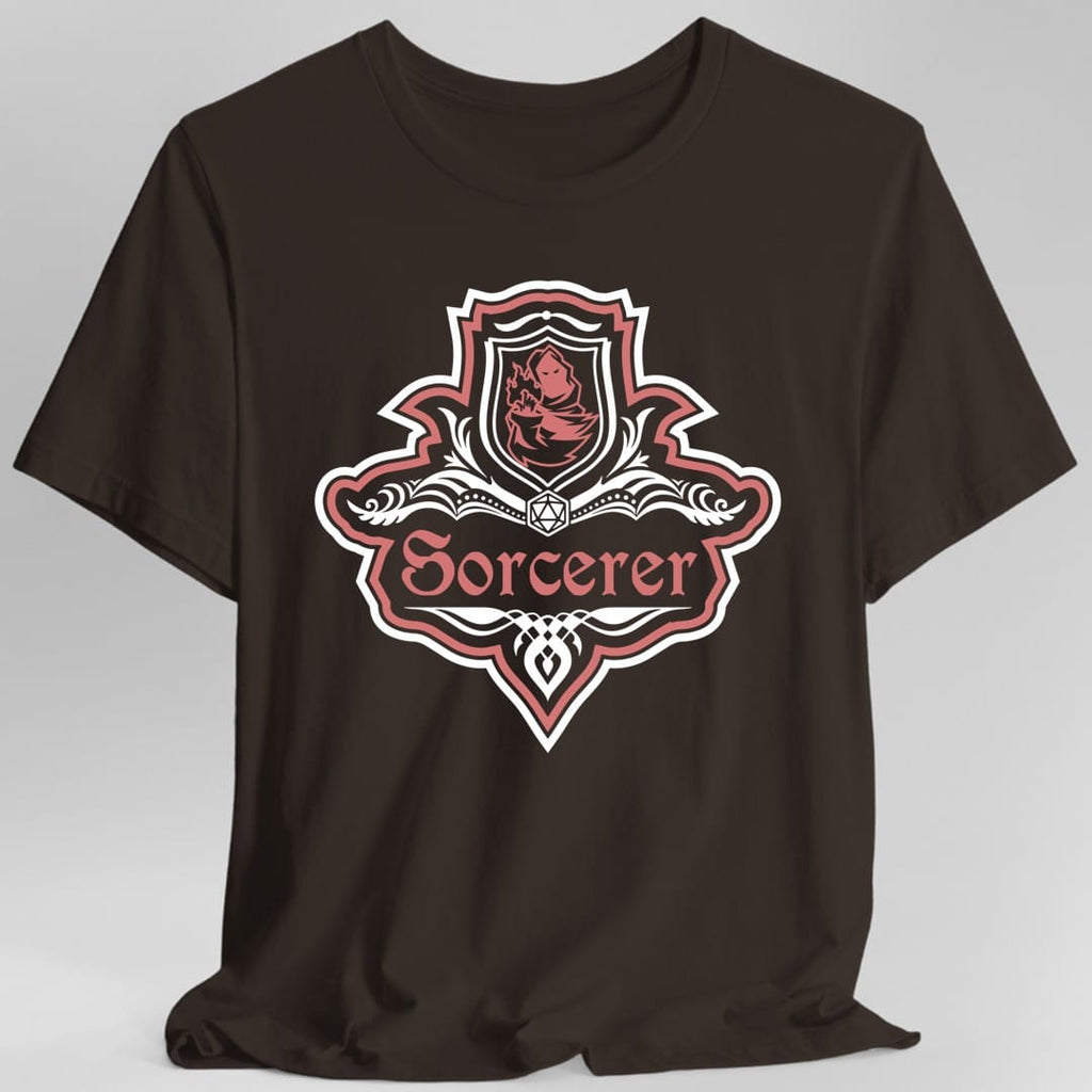 D&D Sorcerer Class Fancy Emblem T-Shirt
