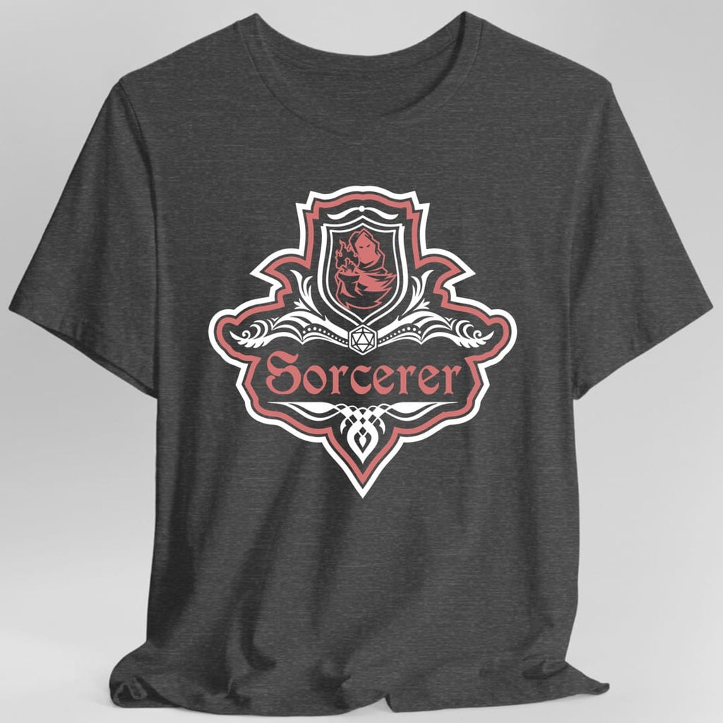 D&D Sorcerer Class Fancy Emblem T-Shirt