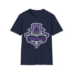 D&D Warlock Class Fancy Emblem T-Shirt - Navy / S