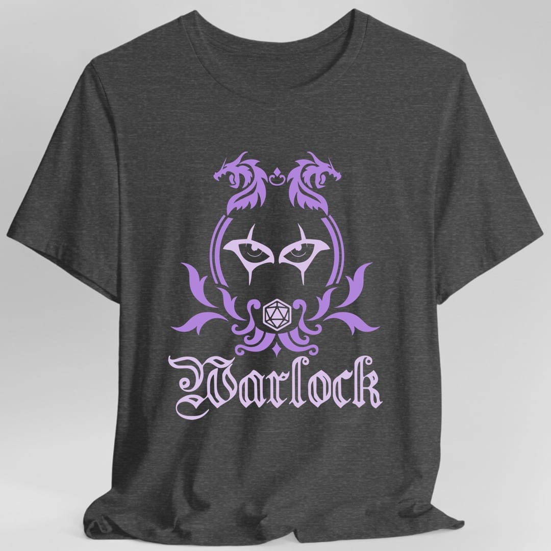 D&D Warlock Class Emblem T-Shirt