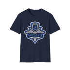 D&D Wizard Class Fancy Emblem T-Shirt - Navy / S