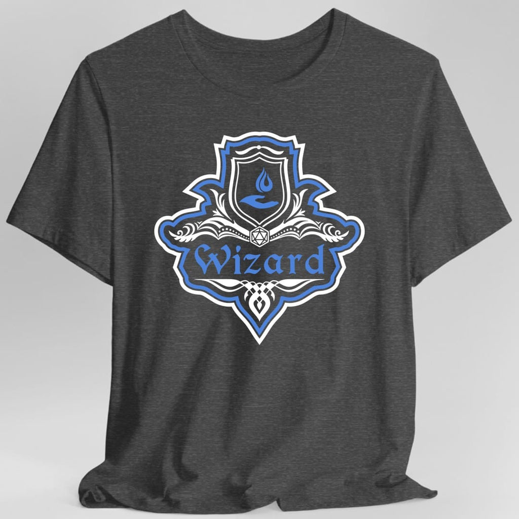 D&D Wizard Class Fancy Emblem T-Shirt