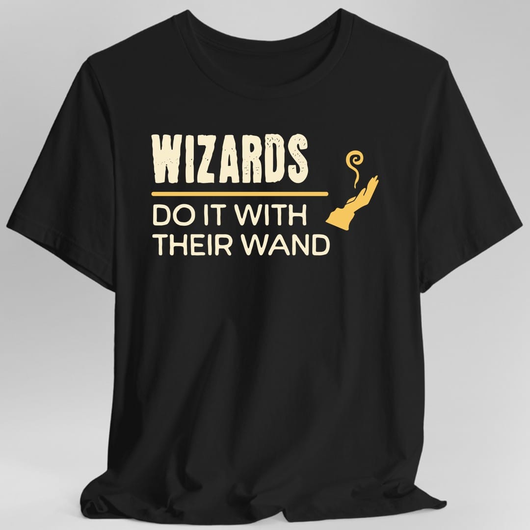 DnD Wizards Do It With Their Wand Shirt