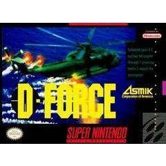 D-Force - Super Nintendo - (LOOSE)