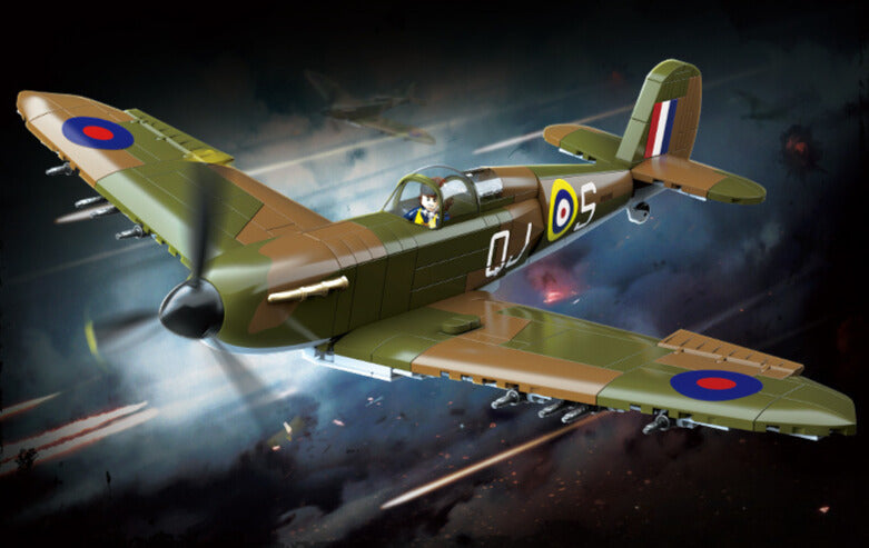 WWII - British Spitfire - Mil-Blox