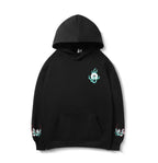 KH9033 Blue Kirin Embroidery Hoodie - Black / S