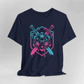 D20 Dice Sword Crest T-Shirt - Navy / S