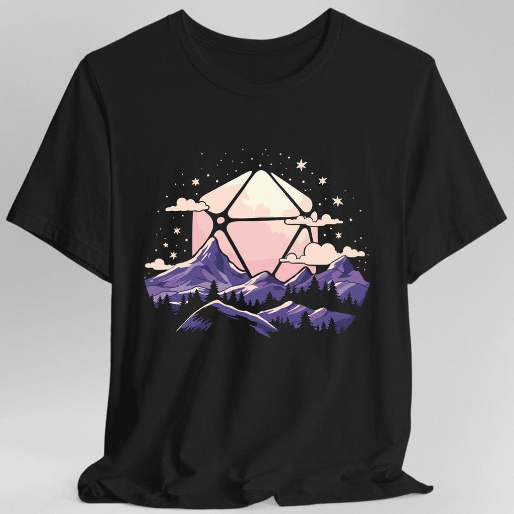 D20 Sun Landscape Purple Pink