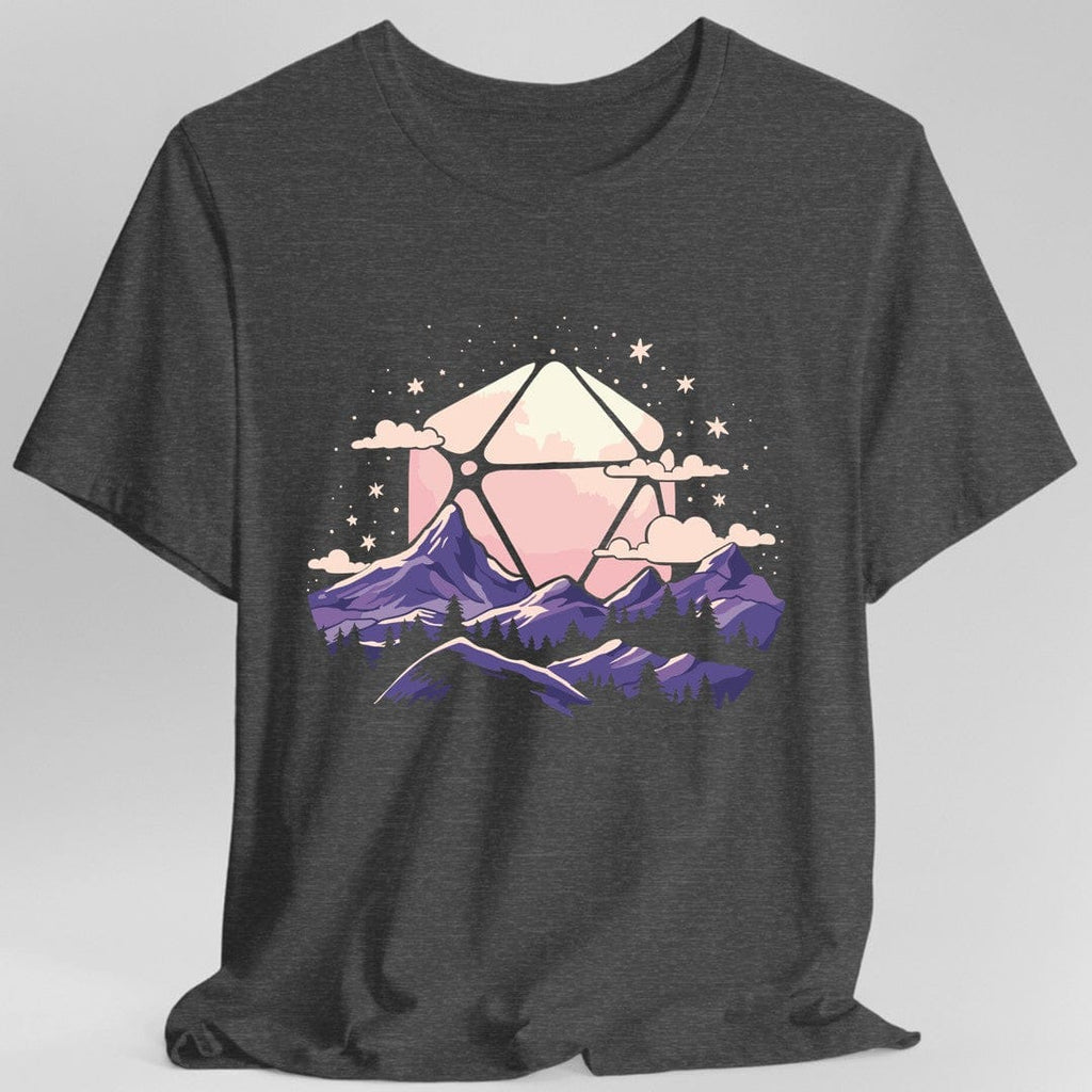 D20 Sun Landscape Purple Pink