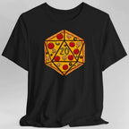 D20 Pizza Shirt Shirt - Black / S