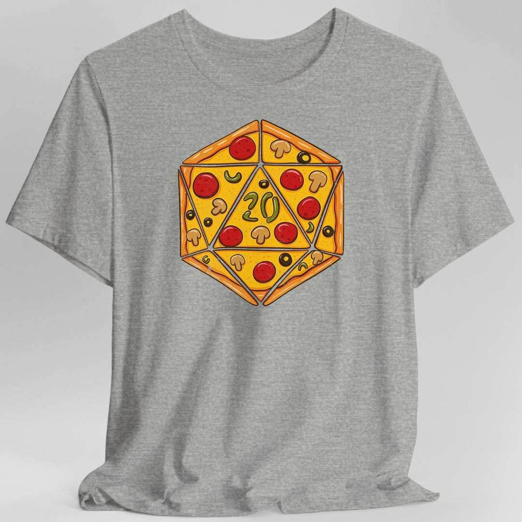 D20 Pizza Shirt Shirt - Sport Grey / S
