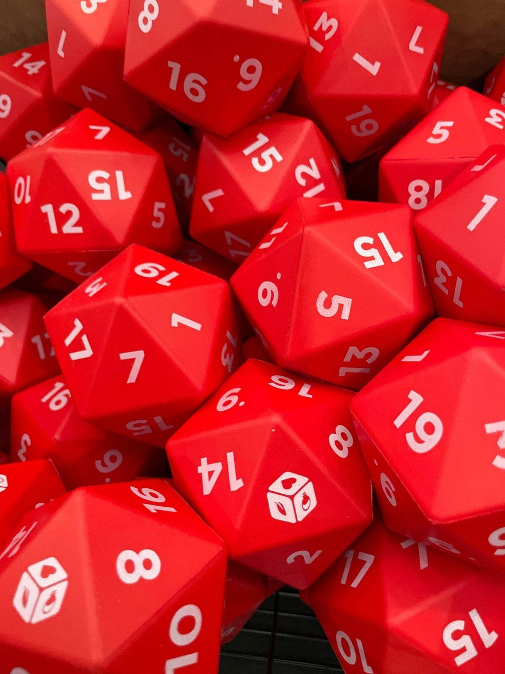 D20 Stress Ball - Red