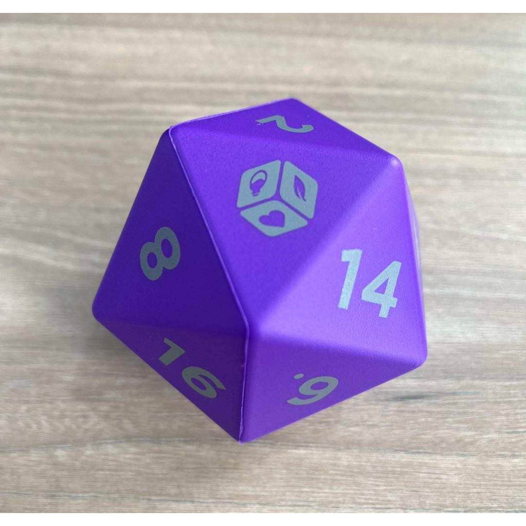 D20 Stress Ball - Purple